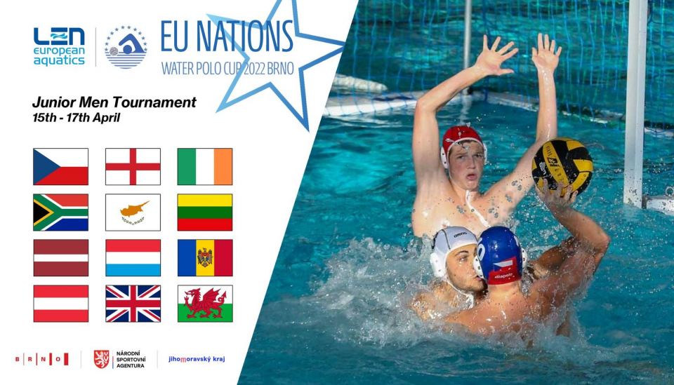 EU Nations Juniorů - 15. - 17. dubna 2022 v Brně